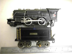 Lionel 259e 2-4-2 Streamlined Steam Loco w/ Tender