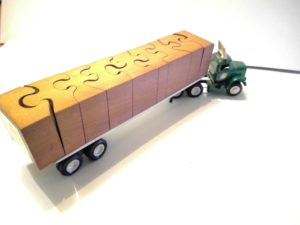 Winross 1:64 Die Cast Puzzle Flatbed - Lombard